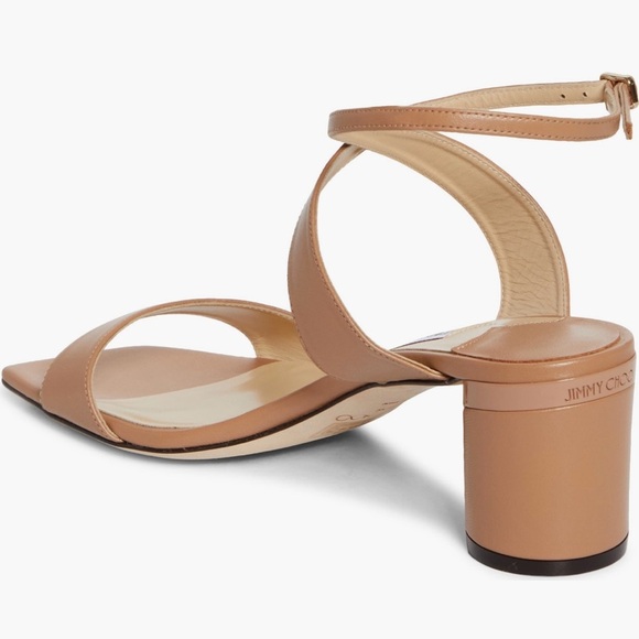 JIMMY CHOO  Jago Ankle Strap Sandal Women’s Size 7US / 37EU - Picture 2 of 3